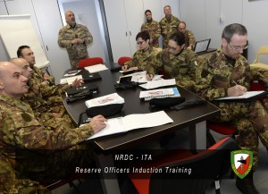 Reverve Officers induction Training